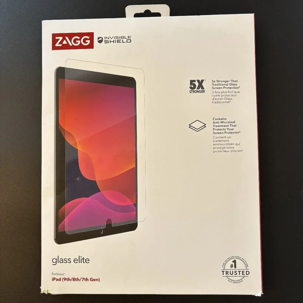 Zagg iPad Screen Protector for (gen 9/8/7)